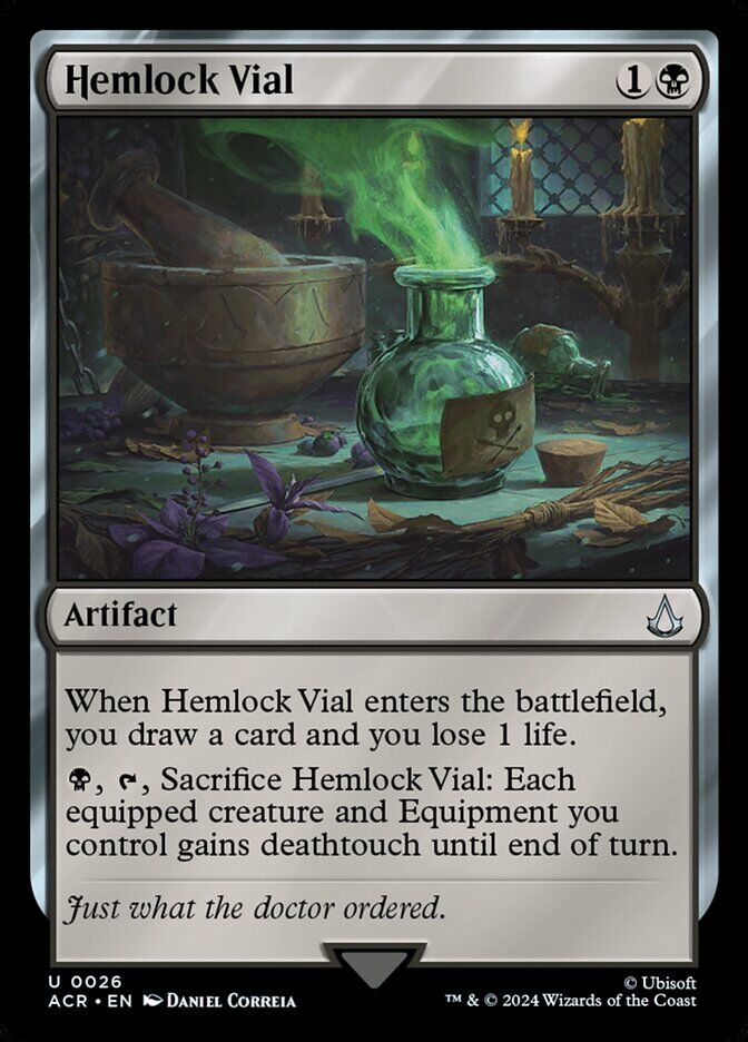 Hemlock Vial (Holo)