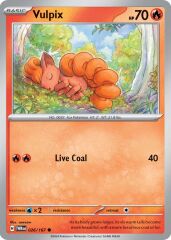 Vulpix 026/167 Reverse Holofoil/Common