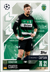 Sebastian Coates #274 (Holo) Crystal Parallel