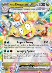 Alolan Exeggutor ex 133/191 Holofoil/Double Rare