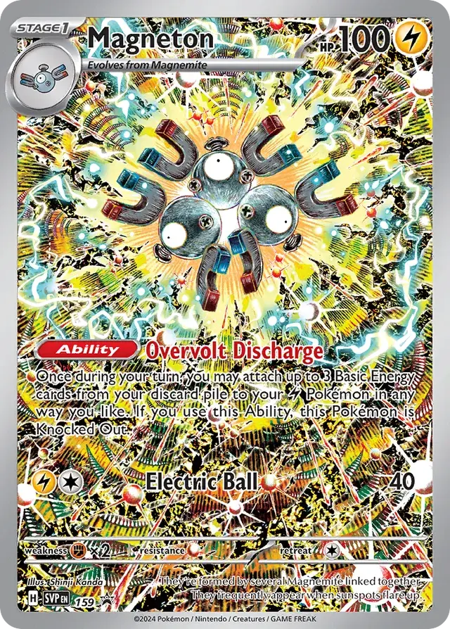 Magneton 159 Holofoil/Promo