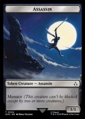 Assassin // Treasure Double Sided Token (Foil)