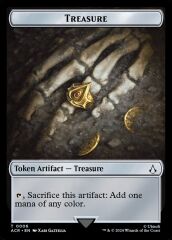 Assassin // Treasure Double Sided Token (Foil)