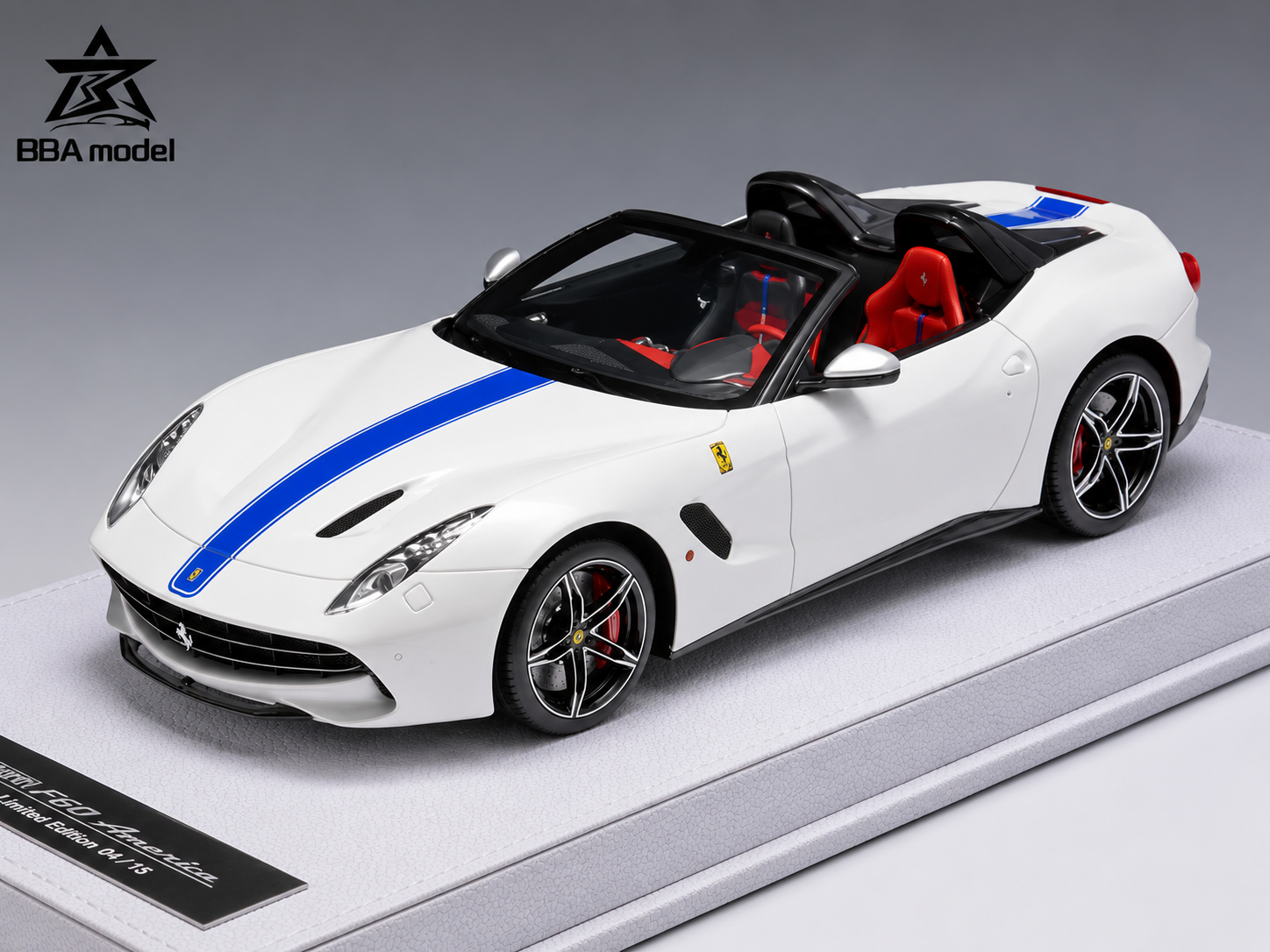 BBA Ferrari F60 America with Luminous Special Paint: Neon Night Vision