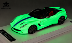 BBA Ferrari F60 America with Luminous Special Paint: Neon Night Vision