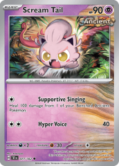 Scream Tail 077/162 Reverse Holofoil/Uncommon