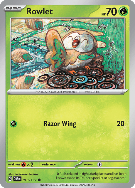 Rowlet 013/197 Normal/Common