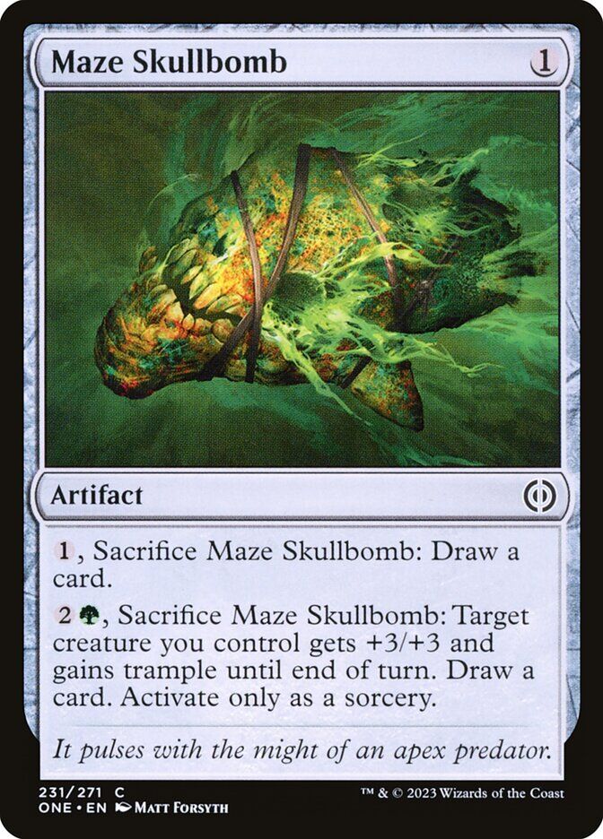 Maze Skullbomb (Nonfoil)