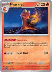 Magcargo 029/162 Holofoil/Rare
