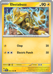 Electabuzz 053/162 Reverse Holofoil/Common