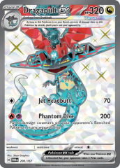 Dragapult ex 200/167 Holofoil/Ultra Rare