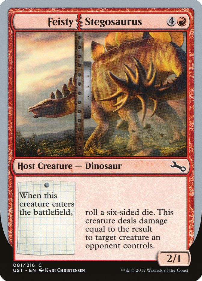 Feisty Stegosaurus (Nonfoil)