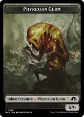 Phyrexian Germ // Treasure Double-Sided Token (Holo)