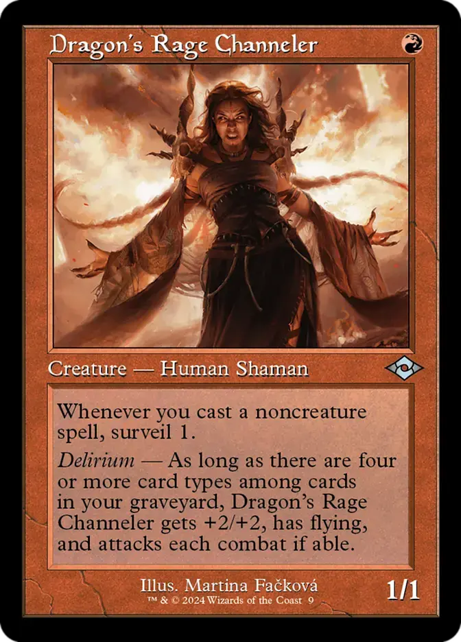 Dragon's Rage Channeler [Retro Frame]