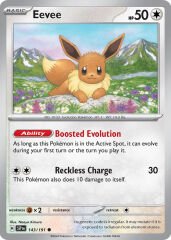 Eevee 143/191 Reverse Holofoil/Common