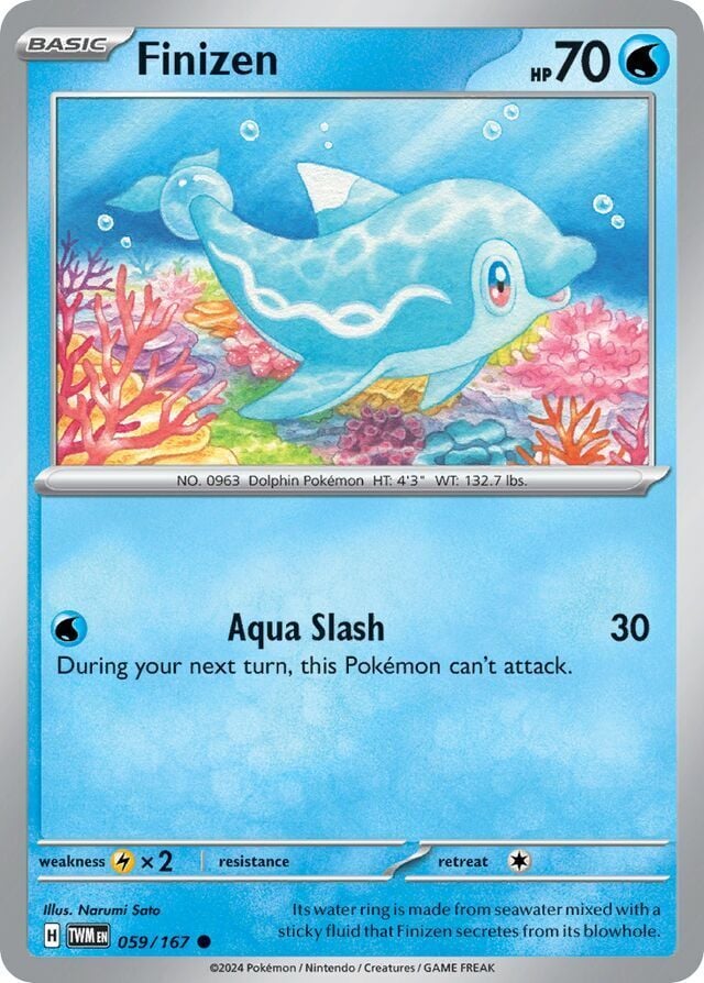 Finizen 059/167 Reverse Holofoil/Common