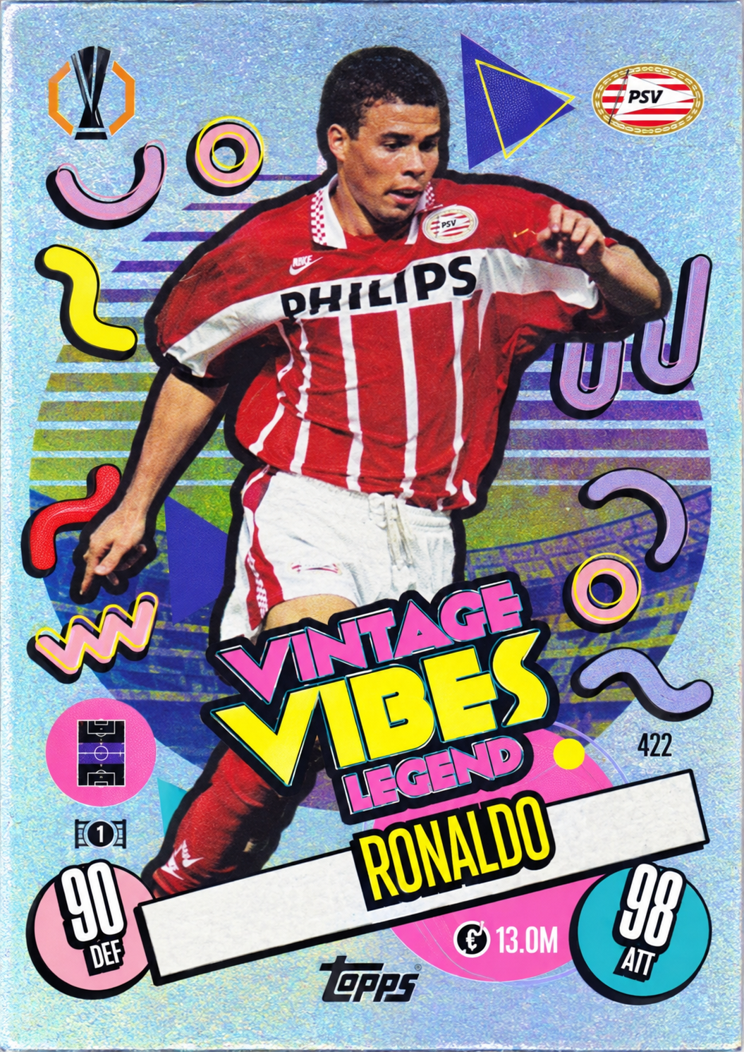 Ronaldo #422 - Vintage Vibes Legend (Holo)