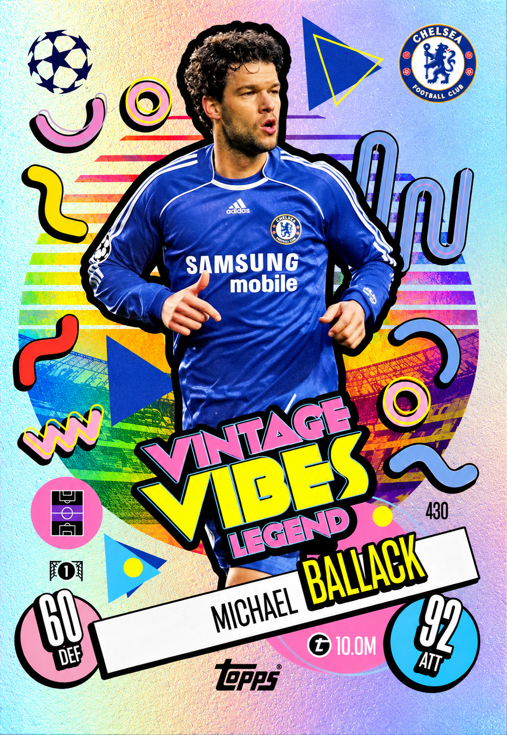 Michael Ballack #430 - Vintage Vibes Legend (Holo)