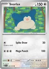 Snorlax 144/191 Normal/Common