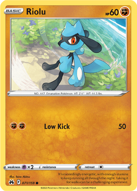 Riolu 071/159 Normal/Common