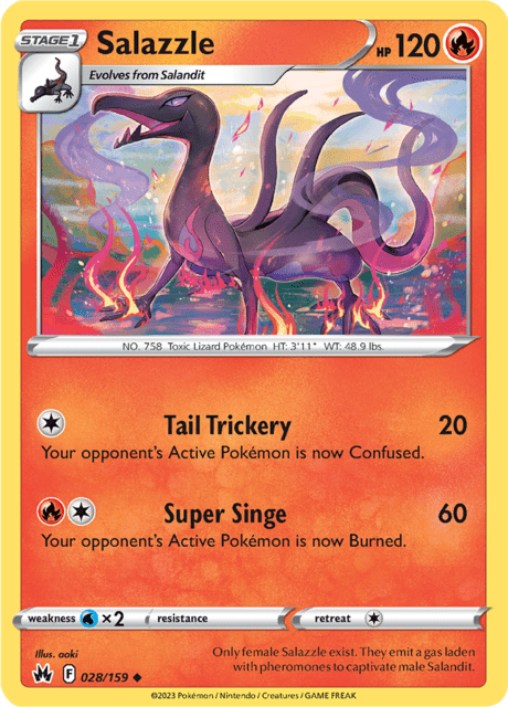 Salazzle 028/159 Normal/Uncommon
