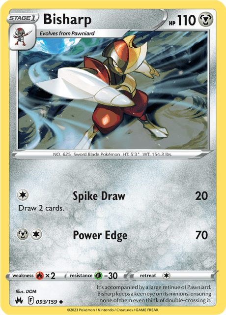 Bisharp 093/159 Normal/Uncommon