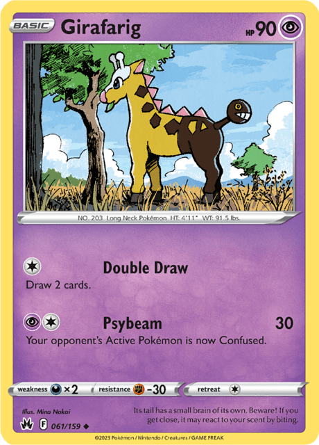Girafarig 061/159 Normal/Uncommon