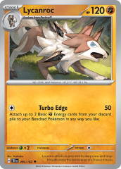 Lycanroc 090/162 Normal/Uncommon