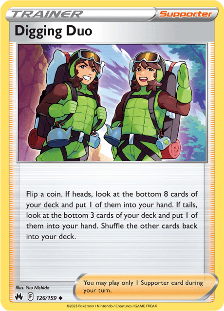 Digging Duo 126/159 Reverse Holofoil/Uncommon