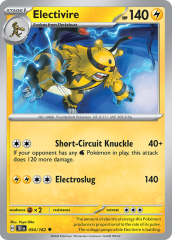 Electivire 054/162 Reverse Holofoil/Uncommon