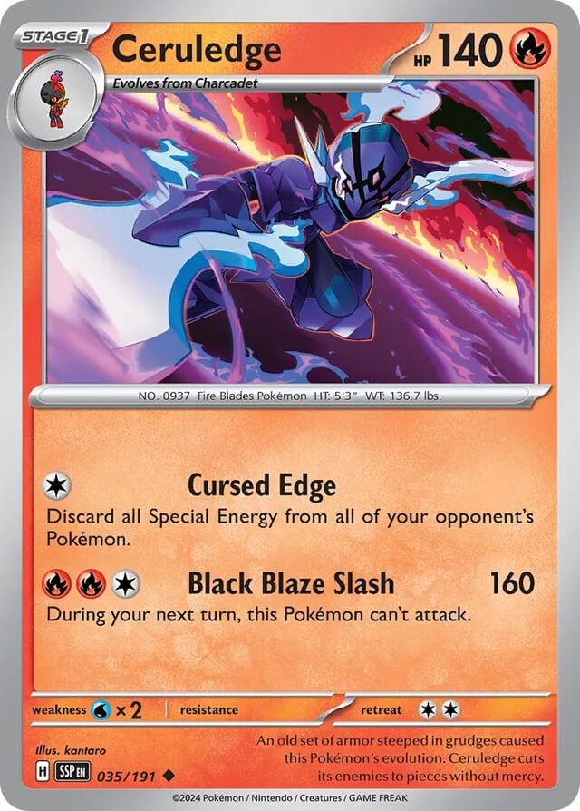 Ceruledge 035/191 Normal/Uncommon