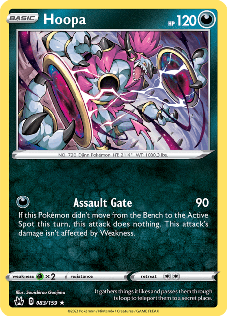 Hoopa 083/159 Holofoil/Rare
