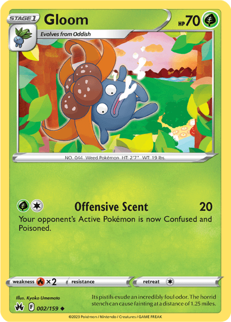 Gloom 002/159 Normal/Uncommon
