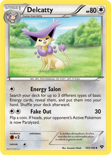 Delcatty 105/146 Normal/Uncommon