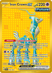 Iron Crown ex 216/162 Holofoil/Hyper Rare