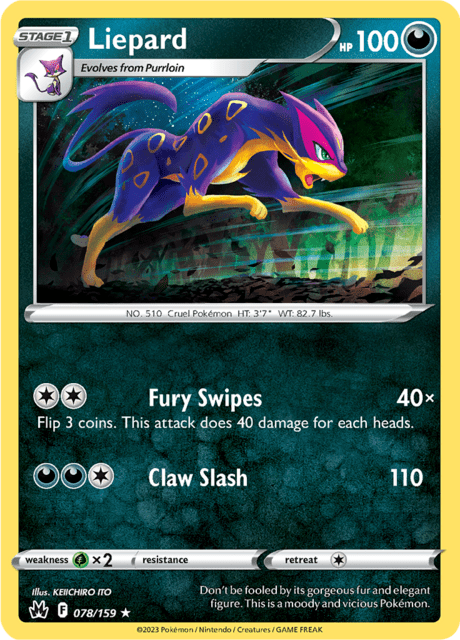 Liepard 078/159 Normal/Rare