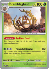 Brambleghast 021/162 Holofoil/Rare