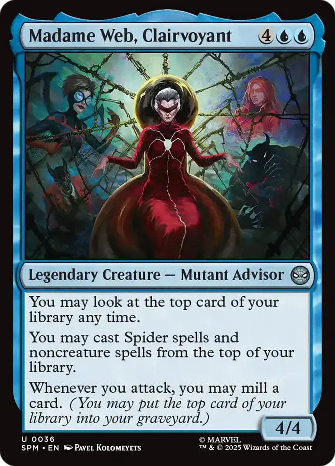 Madame Web, Clairvoyant