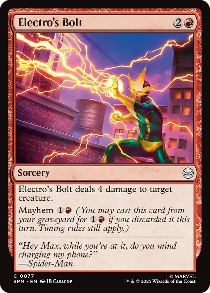 Electro's Bolt