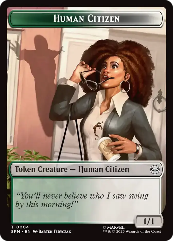 Human Citizen // Treasure Double-Sided Token