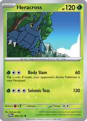Heracross 008/167 Normal/Uncommon