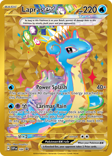 Lapras ex 164 Holofoil/Promo