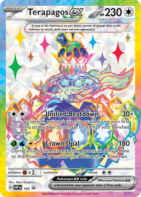 Terapagos ex 165 Holofoil/Promo