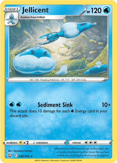 Jellicent 042/163 Normal/Rare