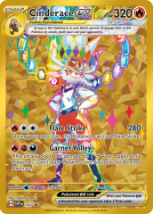 Cinderace ex 163 Holofoil/Promo