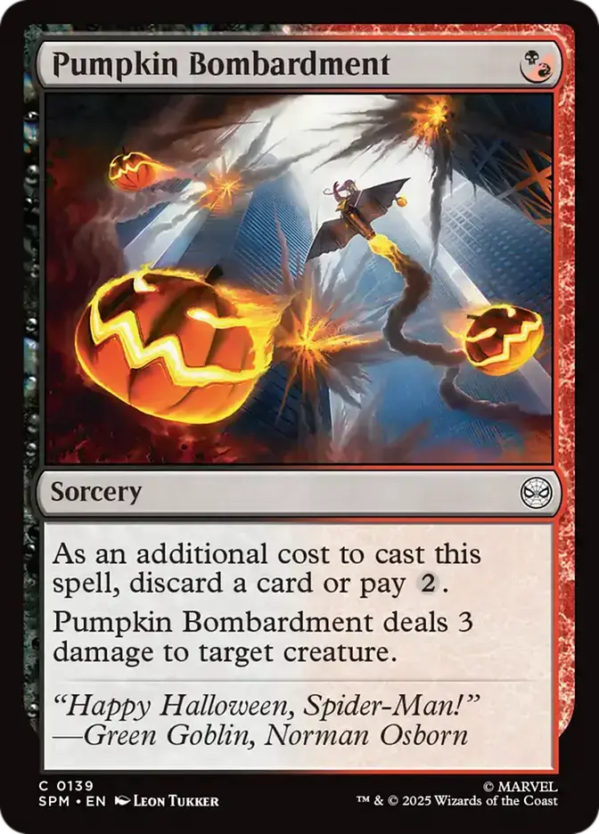 Pumpkin Bombardment (Holo)