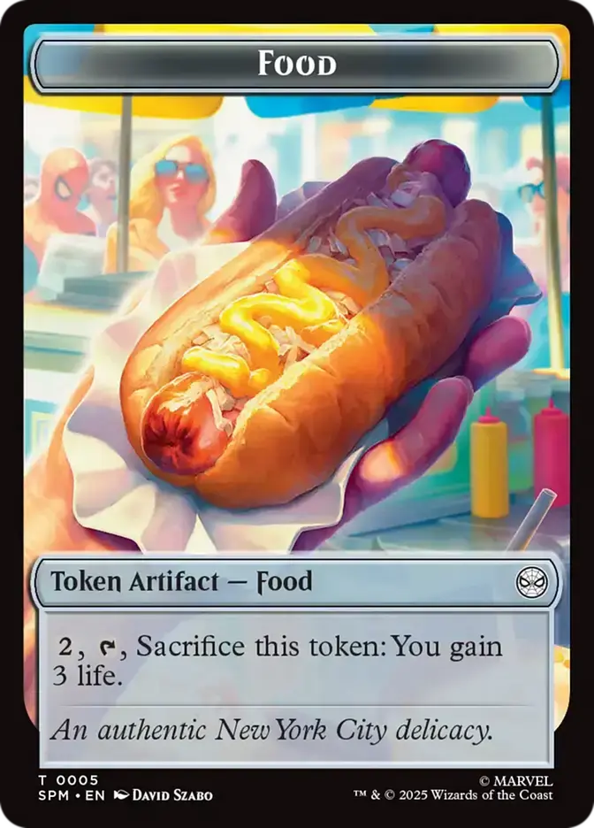 Food // Robot Double-Sided Token