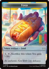 Food // Robot Double-Sided Token